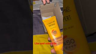 Lakme Sun Expert 50++ 💥💥 #lakme #beauty #skincare #unboxing #video #amazon