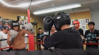 HEATED! Sparring @ La Cueva Del Guerrero Boxing Gym Oklahoma City #malandrinboxinggymokc #tmtv2020