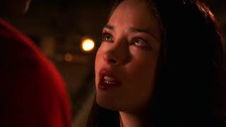 Smallville 2x21 - Lana thanks Clark for believing in her