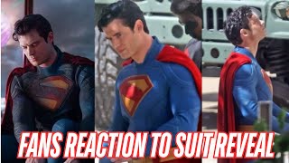 Superman 2025: Suit on Set Reveal ( Bad or Good? )