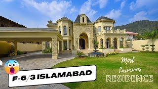 The Most Luxurious Residence in Islamabad Pakistan | F-6/3 | Chohan HAY Estate | Decentrio Builders