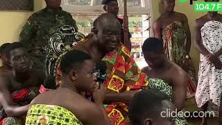 OTUMFUO PROMISES TO BUILD ADAKO JACHIE AS HE ISSUES STRONG MESSAGE TO NEW KOTOKO PLAYERS AT MANHYIA