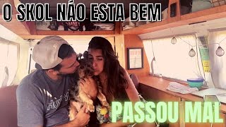 O NOSSO CACHORRINHO PASSOU MAL POIS COMEU O QUE NÃO DEVIA