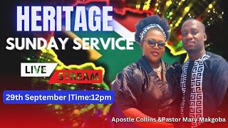 Heritage Sunday Live Broadcast||29 September 2024||at MWC with Apostle Collins Elijah and Mama Mary