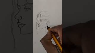 How To Draw Face #art #artwork #drawing #pencildrawing #2023shorts #tutorial #shorts