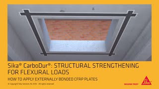 Sika CarboDur Externally bonded CFRP plates EN