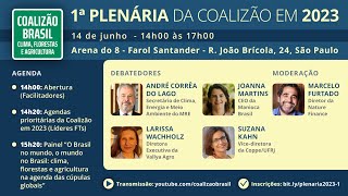 1ª Plenária da Coalizão Brasil em 2023