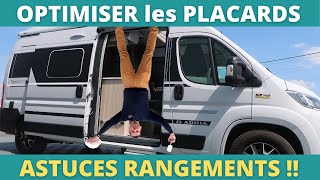 ASTUCE DINGUE pour GAGNER de la PLACE - DIMINUER le BRUIT et VOYAGER HEUREUX ! *Instant Camping-Car*