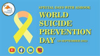 WORLD SUICIDE PREVENTION DAY 10 SEPTEMBER ADBOOK 2022