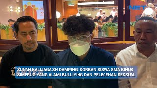 SUNAN KALIJAGA SH DAMPINGI KORBAN SISWA SMA BINUS SIMPRUG YANG ALAMI BULLYING DAN PELECEHAN SEKSUAL