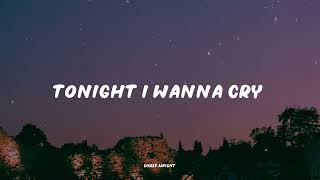 CHASE WRIGHT - Tonight I Wanna Cry ( Music Video Lyrics )