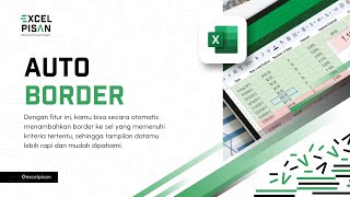 Cara Membuat Auto border - Conditional Formatting Microsoft Excel