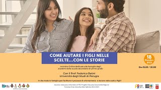 Come aiutare i figli nelle scelte...con le storie