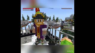 Playing eggerws in cubecraft server again with my friend