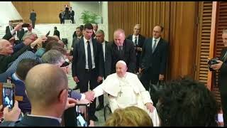 L'incontro dei vescovi italiani e dei referenti del cammino sinodale con papa Francesco