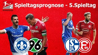 2.Bundesliga, 5.Spieltag / PROGNOSE - Unerwartetes Spitzenspiel in Dresden & Westklassiker im Pott