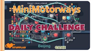 Mini Motorway Daily Challenge | Game 1 | Stuff Lab