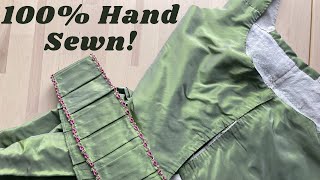 Making an 18th Century Closed Front Française Gown from an Original Pattern- Part 1