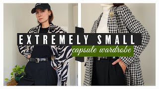 7 Items Capsule Wardrobe: Black & White Outfit Ideas For Fall