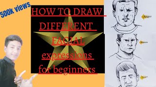 How to make DIFFERENT FACIAL EXPRESSIONS for beginners Tutorial