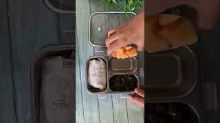 Yummy Lunch for Kids: Prantha, Musk Melon, and Bhindi | #youtubeshorts #shorts #viral