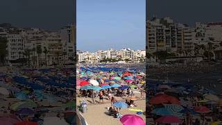 High Season At The Benidorm Beaches #benidorm #alicante #costablanca #spain