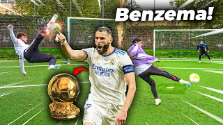 KARIM BENZEMA TORE NACHSTELLEN CHALLENGE! *Ballon d’Or*