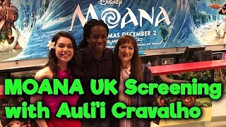 Auli'i Cravalho @ Disney's MOANA Gala Screening - London