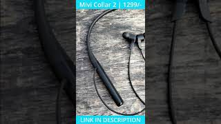 MIVI COLLAR 2B UNBOXING & REVIEW ⚡⚡⚡ Best Neckband Bluetooth Headset Under ₹1500 #Shorts