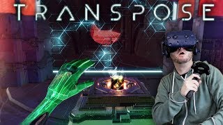 STELLAR VR PUZZLE GAME! | Transpose Gameplay (HTC Vive VR)