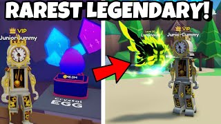 I GOT THE RAREST LEGENDARY PET IN THE CRYSTAL EGG!! (Mining Simulator 2)