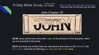 Gospel of John - Chapter 20: See. Touch? Believe!