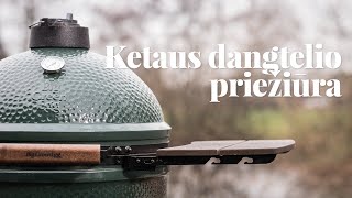 Ketaus dangtelio 'Daisy wheel' priežiūra | Big Green Egg