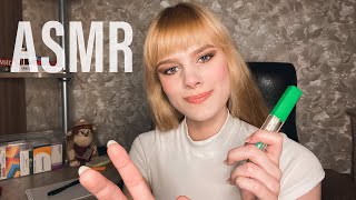 АСМР🥼👩‍⚕️САМАЯ ДОБРАЯ ШКОЛЬНАЯ МЕДСЕСТРА🥼👩‍⚕️ASMR ROLE PLAY school nurse✨