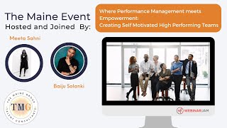 Where Performance Management meets Empowerment:​​​​​​​Creating Self Motivated High Performing Teams