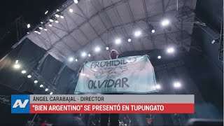 ¡"Bien Argentino" puso el broche de oro a los festejos en Tupungato!