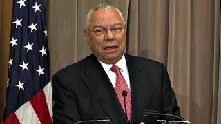 Colin Powell - US Diplomacy Center Ceremony