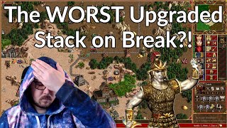 The WORST upgraded stack on Break! || Heroes 3 Dungeon Gameplay || Jebus Cross || Alex_The_Magician