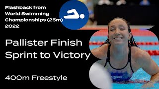 🇦🇺 Lani Pallister Wins Women's 400m Freestyle 🏆 | World Swimming Championships (25m) 2022