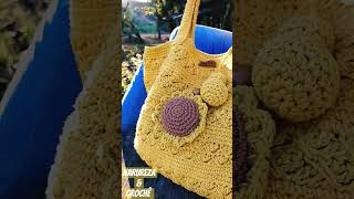 bolsa de crochê #crochet #love #croche #artesanato #shortvideo #short #bolsas #shorts