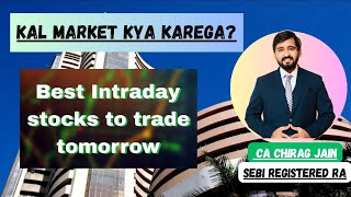 Best intraday trading stocks for tomorrow | Daily Best Intraday Stocks | Nifty & BankNifty Analysis