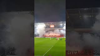 Freiburg mit Choreo gegen HSV 2.Runde DFB Pokal