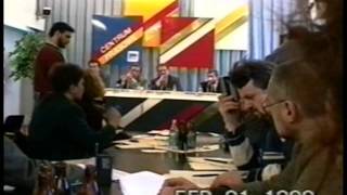 Konferencja prasowa ArtB 1992 (cz.1/3)