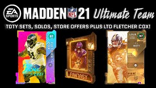 MUT 21 TOTY Is Live PLUS Pro Bowl LTD Fletcher Cox! New Store Offers, Sets, Solos