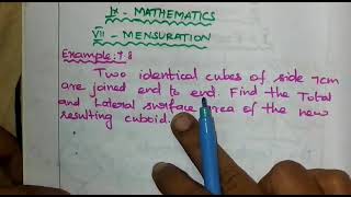 9th maths -eg 7.8