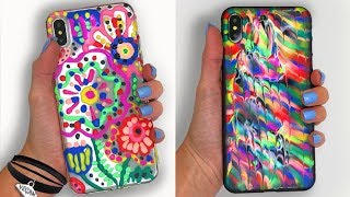 Diy Phone Case With Puffy Paint -  Ideas