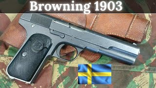 Pistolet Browning 1903 M07 Husqvarna : Tir & Histoire #45