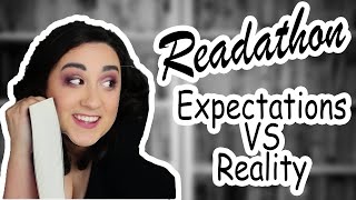 Readathon Expectations VS Reality