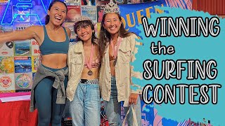 sisters surfing & winning!!