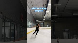 1.5 years of adult ice skating! #onice #iceskating #adulticeskating #figureskating